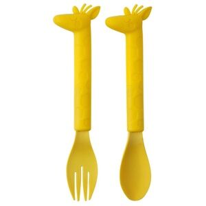 NEW SUNNYLIFE GIRAFFE SPOON AND FORK SET